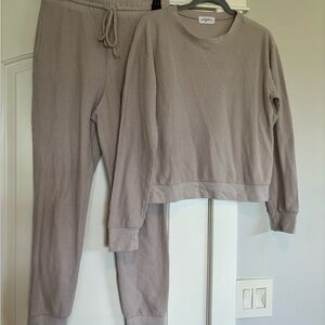 3/$20 Cozy CJLA Women’s Lounge Set in Taupe